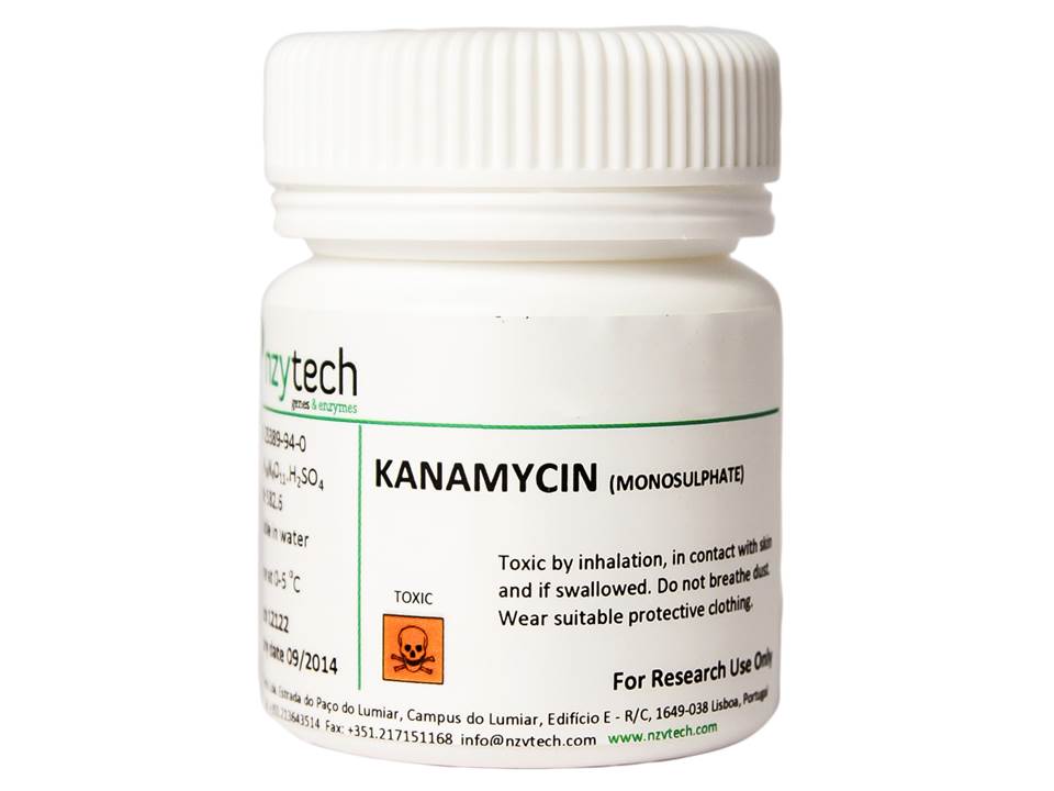 Kanamycin (monosulphate) – Atlas Biyoteknoloji